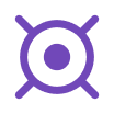 lets-icons_target - www.billient.ai - www.billient.ai Purple target icon with four outward spokes, symbolizing focus or targeting.